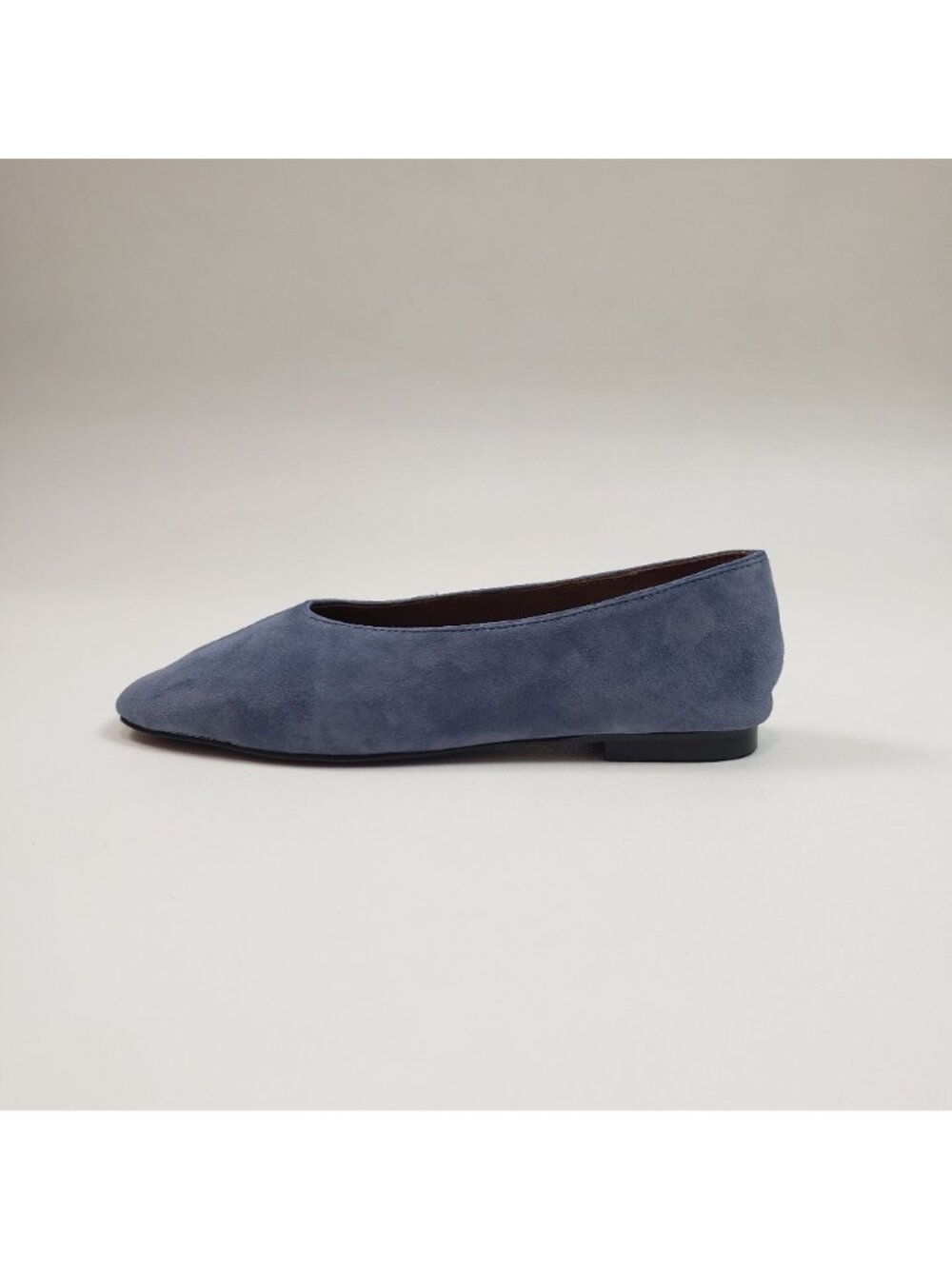 Madewell The Mylie Ballet Flat Suede Basalt Blue Womens 7.5M Minimalist Timeless - Picture 11 of 16